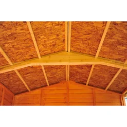 Shire 12 X 8ft Shed Overlap Double Door - No Windows -Garden Decorations and Ornaments Store 13082813 5584862497816950