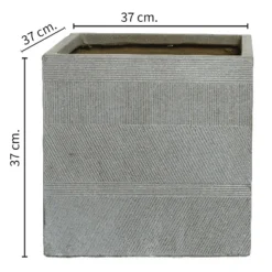 Liam Square Planter - Large -Garden Decorations and Ornaments Store 13222483 2014934510693865