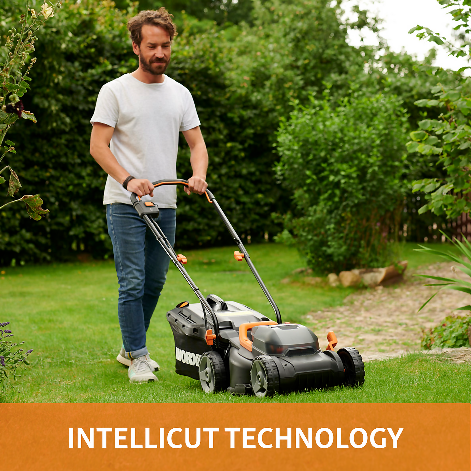 WORX 40V WG779E.1 Cordless Lawn Mower - 34cm 5 WORX 40V WG779E.1 Cordless Lawn Mower - 34cm - Image 5