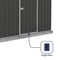 Absco 7.5 X 7.5ft Premier Apex - Dark Grey -Garden Decorations and Ornaments Store 13440852 1634929164358105