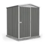 Absco 5 X 5ft Regent Metal Apex Shed - Grey