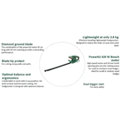 Bosch EasyHedgeCut 45-16 Hedge Trimmer -Garden Decorations and Ornaments Store 13496927 1314931199926439