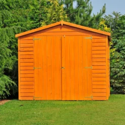 Shire 10 X 15ft Double Door Overlap Garden Shed -Garden Decorations and Ornaments Store 13505234 6114926497356569