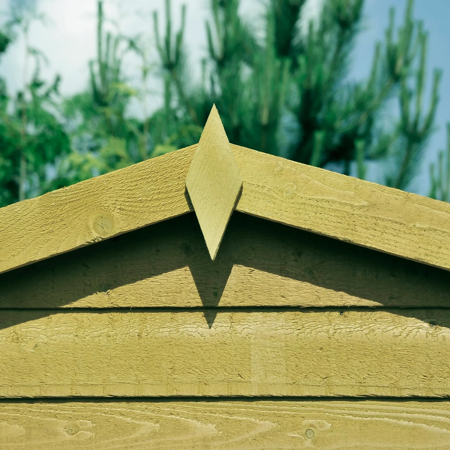 Shire 4x6ft Pressure Treated Double Door Overlap Garden Shed 2 Shire 4x6ft Pressure Treated Double Door Overlap Garden Shed - Image 2