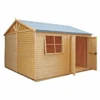 Shire 12 X 12ft Mammoth Double Door Garden Shed - Including Installation