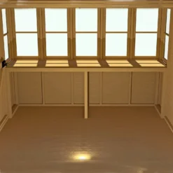 Shire 8 X 6ft Sun Pent Shed -Garden Decorations and Ornaments Store 13505284 1414931993360667