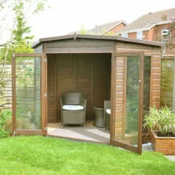 Shire 7 X 7ft Barclay Summerhouse - Including Installation -Garden Decorations and Ornaments Store 13505305 1094931992902474