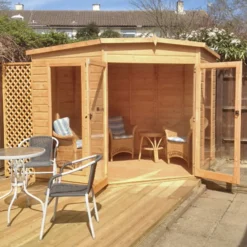 Shire 7 X 7ft Barclay Summerhouse - Including Installation -Garden Decorations and Ornaments Store 13505305 1634931993052738