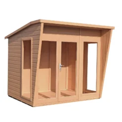 Shire 8 X 6ft Highclere Double Door Summerhouse - Including Installation -Garden Decorations and Ornaments Store 13505316 1264933734613146