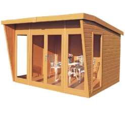 Shire 10 X 10ft Highclere Double Door Summerhouse