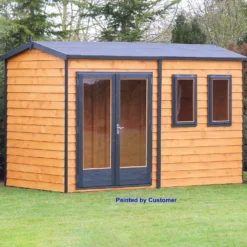 Shire 10 X 10ft Double Door Garden Office - Including Installation -Garden Decorations and Ornaments Store 13505321 9034931200368255