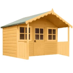 Shire 6 X 5ft Stork Kids Wooden Playhouse - Including Installation