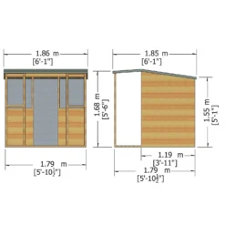 Shire 6 X 6ft Kids Jailhouse Wooden Playhouse - Including Installation -Garden Decorations and Ornaments Store 13505340 1654942285254507