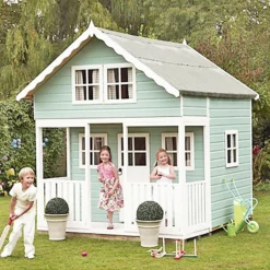 Shire 8 X 10ft Lodge Kids Wooden Playhouse - Including Installation -Garden Decorations and Ornaments Store 13505349 1144931992625739