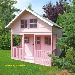 Shire 8 X 10ft Lodge Kids Wooden Playhouse - Including Installation -Garden Decorations and Ornaments Store 13505349 1984931992690590