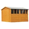 Shire 10x6ft Overlap Garden Shed - Including Installation