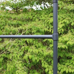 Agriframes Gothic Garden Arch - (H)2.5 X (W)1.5 X (D)0.45 M - Black -Garden Decorations and Ornaments Store 13526216 1074936305006786