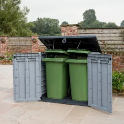 Keter Store It Out Ace Outdoor Garden Storage Shed 1200L - Grey / Graphite -Garden Decorations and Ornaments Store 13531577 7064925770968030