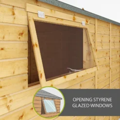 Mercia 20ft X 10ft Premium Shiplap Modular Workshop Shed - Including Installation -Garden Decorations and Ornaments Store 13555765 7424949337482187