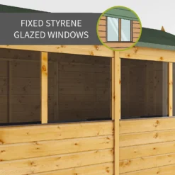 Mercia 10ft X 8ft Premium Shiplap Reverse Apex Shed - Including Installation 12 Mercia 10ft X 8ft Premium Shiplap Reverse Apex Shed - Including Installation -Garden Decorations and Ornaments Store 13555795 8444949332689729