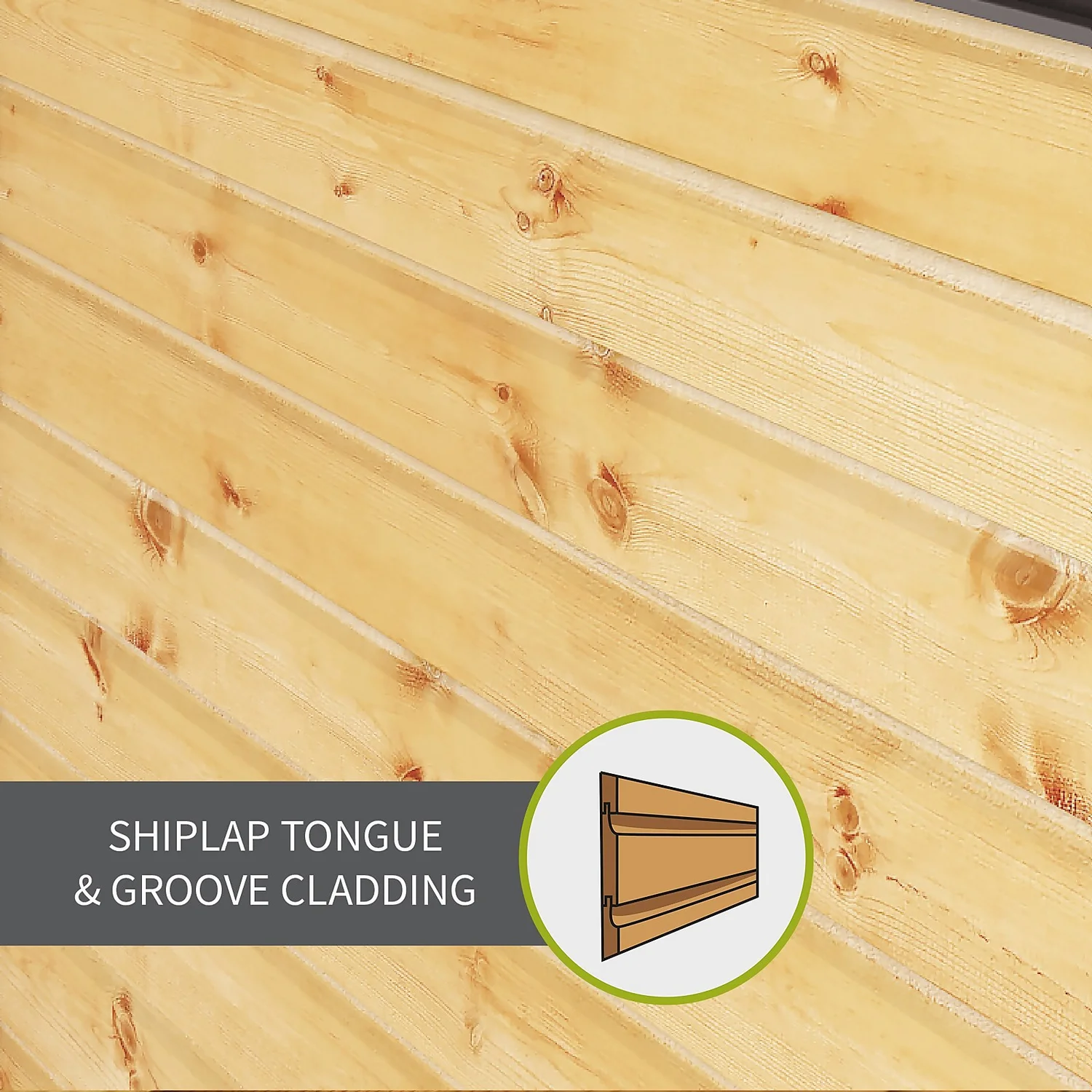 Mercia 10ft X 8ft Premium Shiplap Reverse Apex Shed - Including Installation 4 Mercia 10ft X 8ft Premium Shiplap Reverse Apex Shed - Including Installation - Image 4