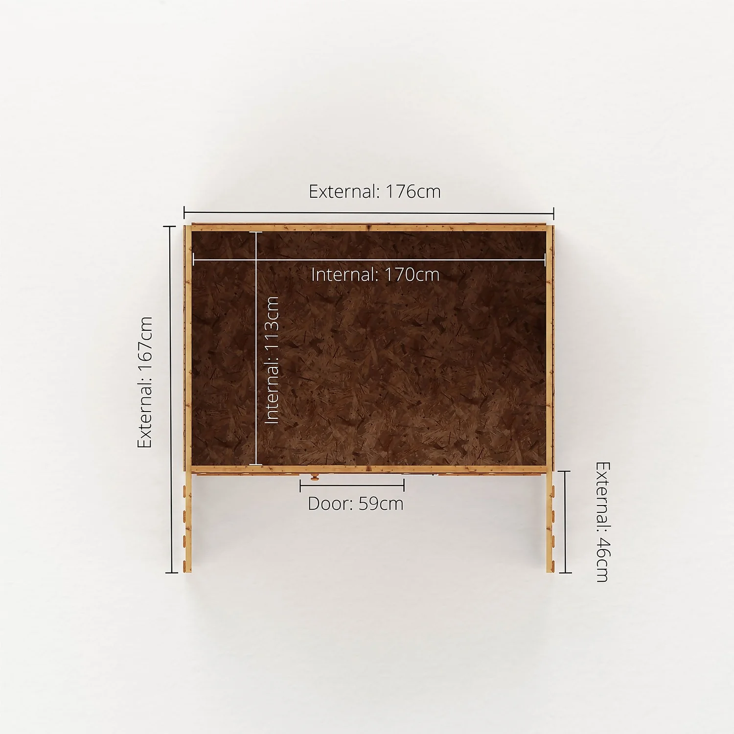 Mercia 5ft X 6ft Honeysuckle Wooden Playhouse - Installation Included 9 Mercia 5ft X 6ft Honeysuckle Wooden Playhouse - Installation Included - Image 9