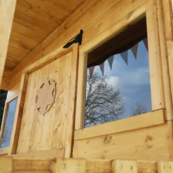 Mercia 5ft X 6ft Pent Playhouse With Tower & Slide - Installation Included -Garden Decorations and Ornaments Store 13555814 5254951148215452