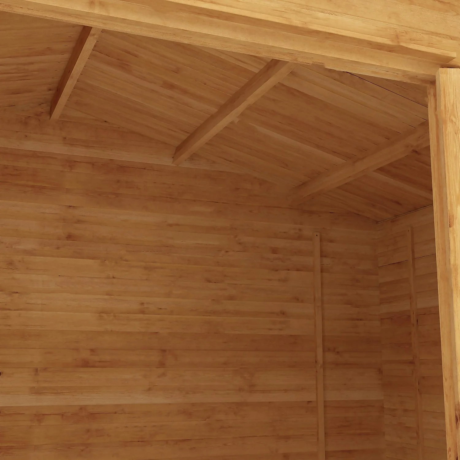 Mercia 5m X 3m Retreat Log Cabin 34mm 4 Mercia 5m X 3m Retreat Log Cabin 34mm - Image 4