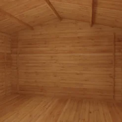 Mercia 4m X 3m Garden Retreat Log Cabin 34mm -Garden Decorations and Ornaments Store 13555832 9005025545788647