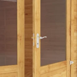 Mercia 3m X 3m Corner Log Cabin 44mm -Garden Decorations and Ornaments Store 13555839 1615025546234807