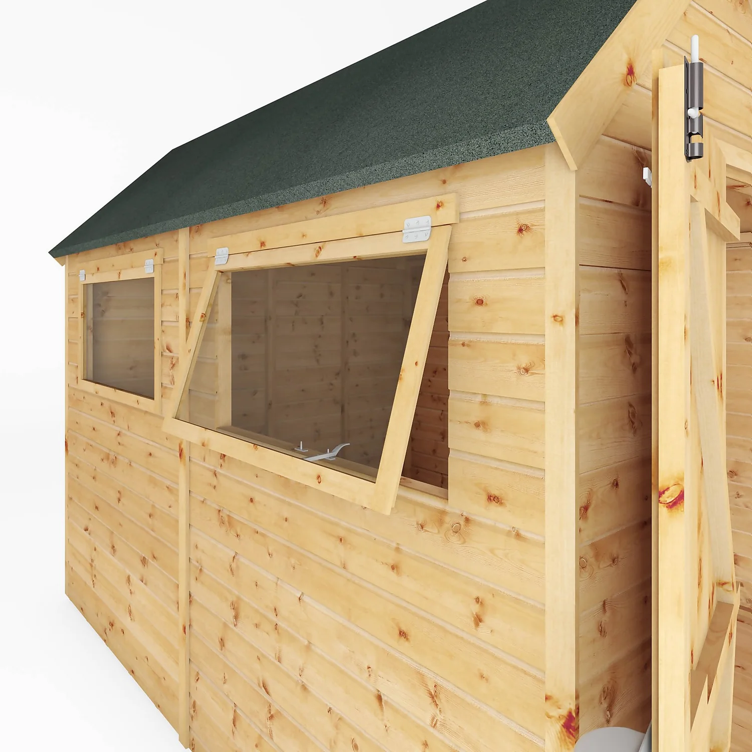 Mercia 10ft X 8ft Premium Shiplap Barn Shed 3 Mercia 10ft X 8ft Premium Shiplap Barn Shed - Image 3