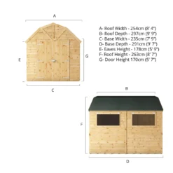 Mercia 10ft X 8ft Premium Shiplap Barn Shed 18 Mercia 10ft X 8ft Premium Shiplap Barn Shed -Garden Decorations and Ornaments Store 13555855 1965043868801878
