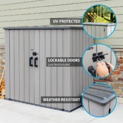 Lifetime Plastic Outdoor Utility Shed 11 Lifetime Plastic Outdoor Utility Shed -Garden Decorations and Ornaments Store 13660825 1594949054162466