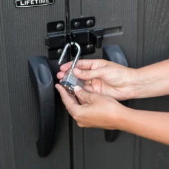 Lifetime Plastic Outdoor Storage Shed - 8x10ft -Garden Decorations and Ornaments Store 13660829 1984949046215460