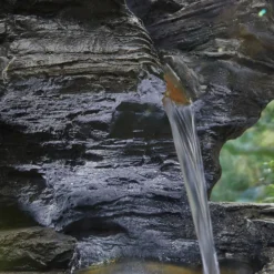 Stylish Fountain Hinoki Springs Water Feature With LEDs -Garden Decorations and Ornaments Store 13846067 3834962027928554