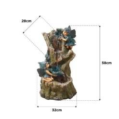 Stylish Fountain Spellbound Water Feature With LEDs -Garden Decorations and Ornaments Store 13846074 1034978880968530