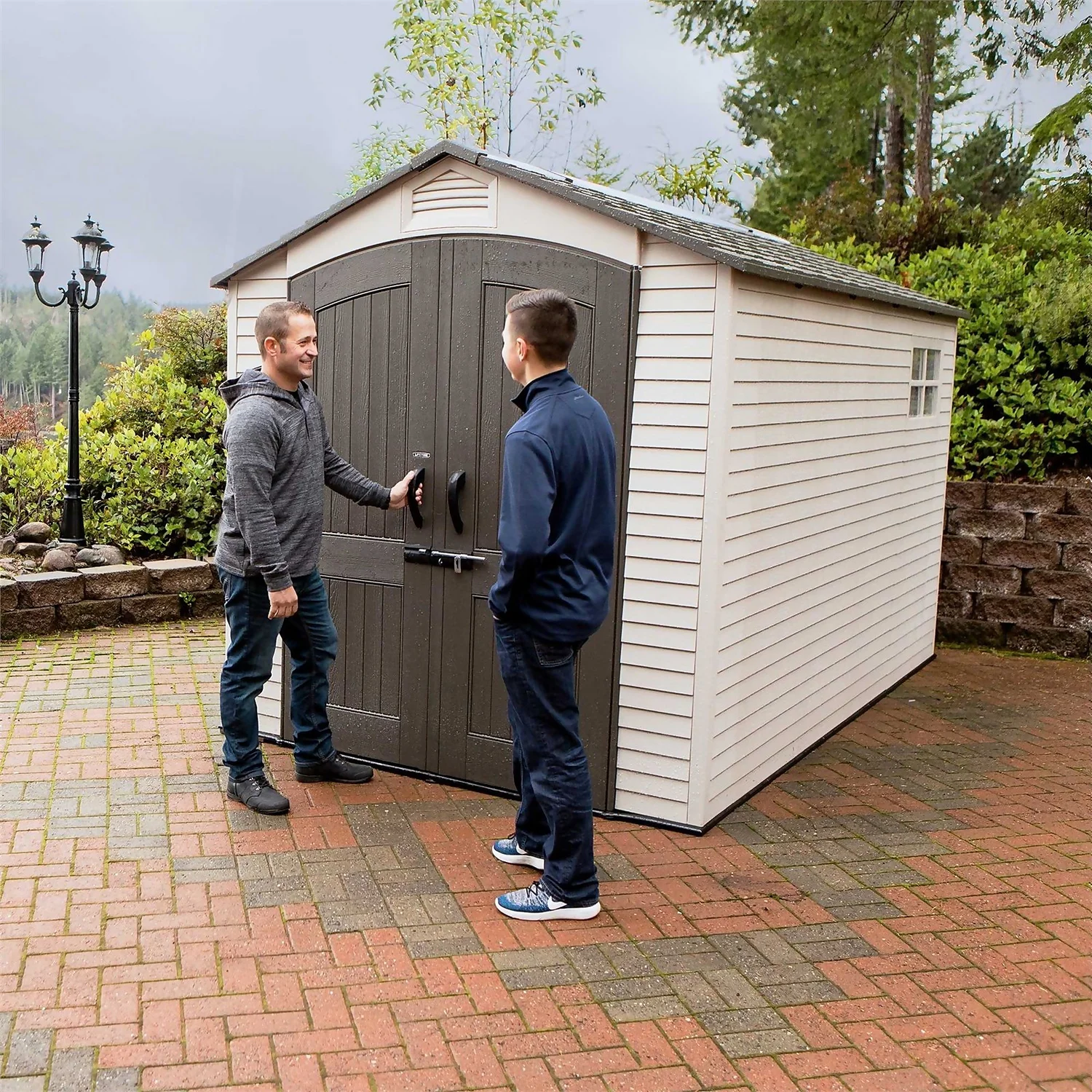 Lifetime 7 X 12ft Outdoor Storage Shed - Installation Included 4 Lifetime 7 X 12ft Outdoor Storage Shed - Installation Included - Image 4