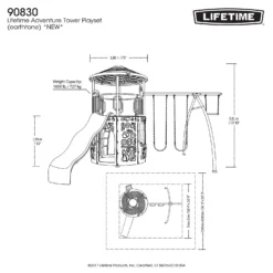 Lifetime Everest Multi Playset - Installation Included -Garden Decorations and Ornaments Store 13911319 1864978028417655