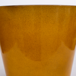 Glazed Finish Planter Mustard 50cm -Garden Decorations and Ornaments Store 13928633 1035001956132964