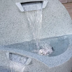 Stylish Fountain Kyoto Falls Garden Water Feature With LEDs 14 Stylish Fountain Kyoto Falls Garden Water Feature With LEDs -Garden Decorations and Ornaments Store 13947170 1715005844996334