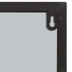 Amarelle Large Metal Flame Decorative Garden Screen Mirror - 120x60cm -Garden Decorations and Ornaments Store 13950576 6334987139629485