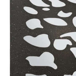 Amarelle Extra Large Metal Leaf Design Decorative Garden Screen Mirror - 180x90cm -Garden Decorations and Ornaments Store 13950579 2024987138984512