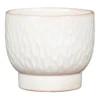 Scheurich Opale Hammered White Indoor Pot - 18cm