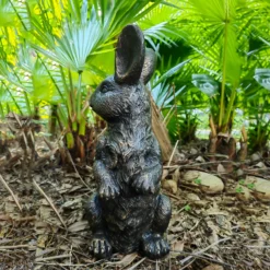 Bronze Look Rabbit Garden Ornament -Garden Decorations and Ornaments Store 13965950 1625014597127874