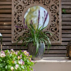 Chiswick Textured Pot Black - 38cm 8 Chiswick Textured Pot Black - 38cm -Garden Decorations and Ornaments Store 13973633 2705011242800862