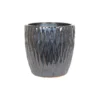 Chiswick Textured Pot Black - 18cm