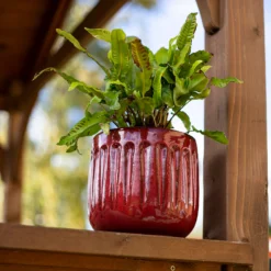 Chiswick Running Pot Red - 38cm -Garden Decorations and Ornaments Store 13973648 5315011238836638