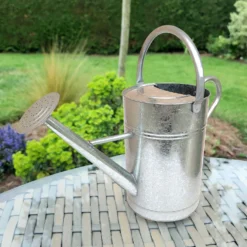 Galvanized Watering Can - 9L -Garden Decorations and Ornaments Store 13976731 9574993048246494