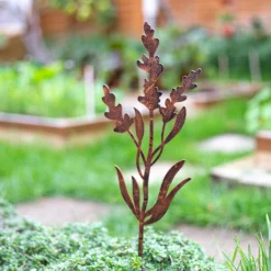 Floral Bronze Ground Stakes - 45cm (Assorted Designs) -Garden Decorations and Ornaments Store 13981009 1025005324644489