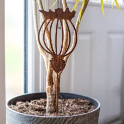 Floral Bronze Ground Stakes - 45cm (Assorted Designs) -Garden Decorations and Ornaments Store 13981009 1295005324808475